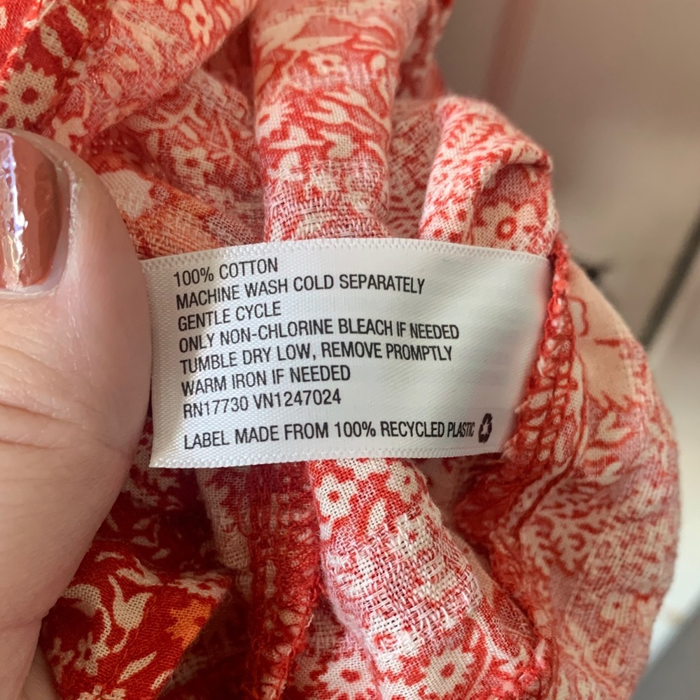 Universal Thread Red Floral Maxi Dress - Picture 10 of 10